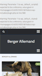 Mobile Screenshot of berger-allemand.les-chiens.com
